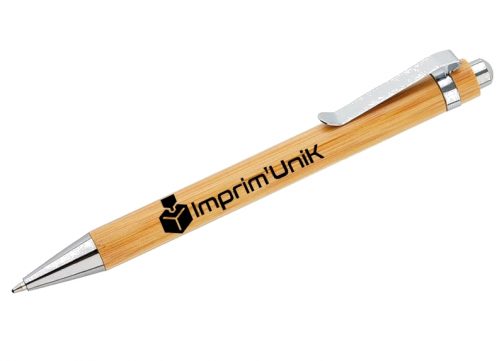 Stylo en bambou personnalisé – Image 2