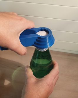 Ouvre bouteille ergonomique