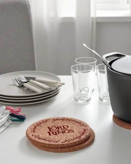 Dessous de plat en liège personnalisable