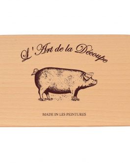 Planche à découper bistro personnalisable