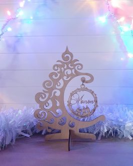 Arbre et boule personnalisée de Noël