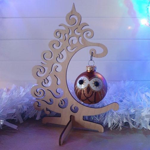 Arbre et boule personnalisée de Noël – Image 4