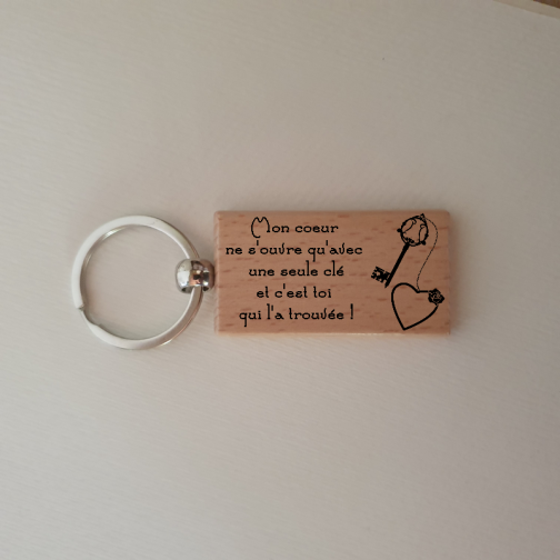 Porte clés bois – Image 7